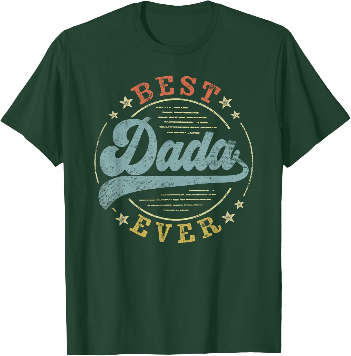 Best Dada Ever Father's Day Dada Gifts Vintage Emblem T-Shirt - T-Shirt | Forest