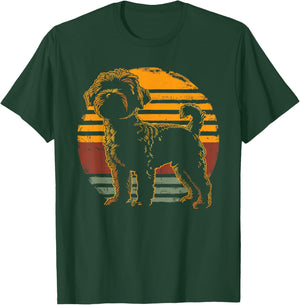 Retro Yorkipoo Dog Lovers Gift Vintage Yorkipoo Men Women T-Shirt - T-Shirt | Forest