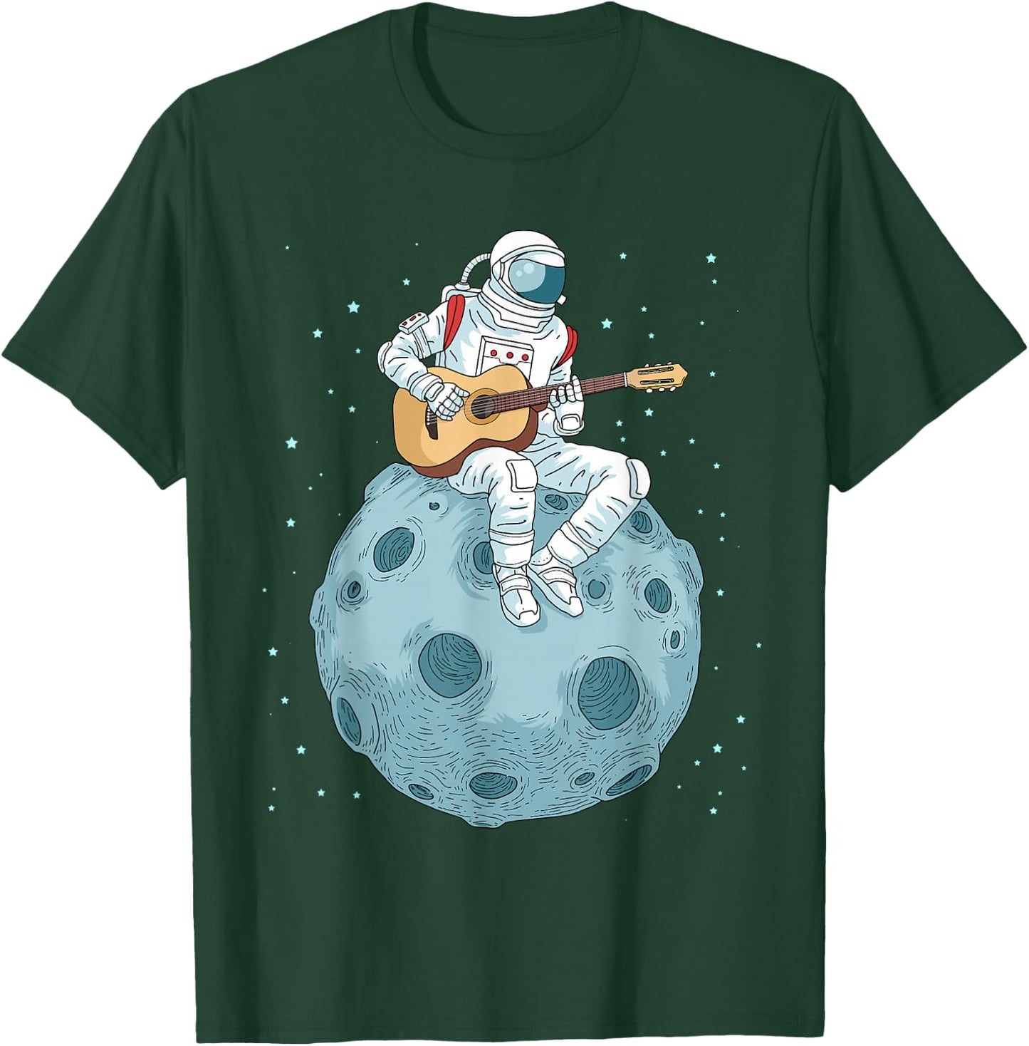 Guitar Kids Music Electric Bass Guitar Gift Guitarist T-Shirt - T-Shirt | Forest