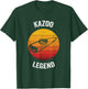 Kazoo Legend | Vintage Musical Instrument T-Shirt - T-Shirt | Forest