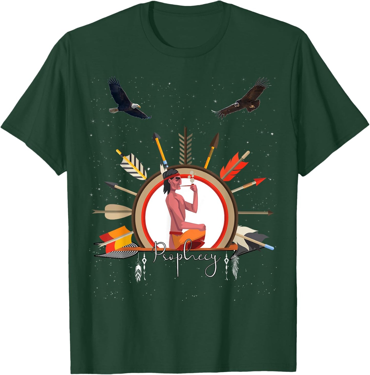 eagle condor prophecy Spiritual Shamanic Gift T-Shirt - T-Shirt | Forest