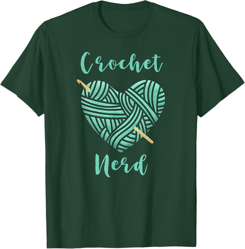 Crochet Nerd Shirt Crochet T Shirt Funny Knitting