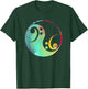 Retro Bass Clef Yin and Yang Bass Guitar Player Guitarist T-Shirt - T-Shirt | Forest
