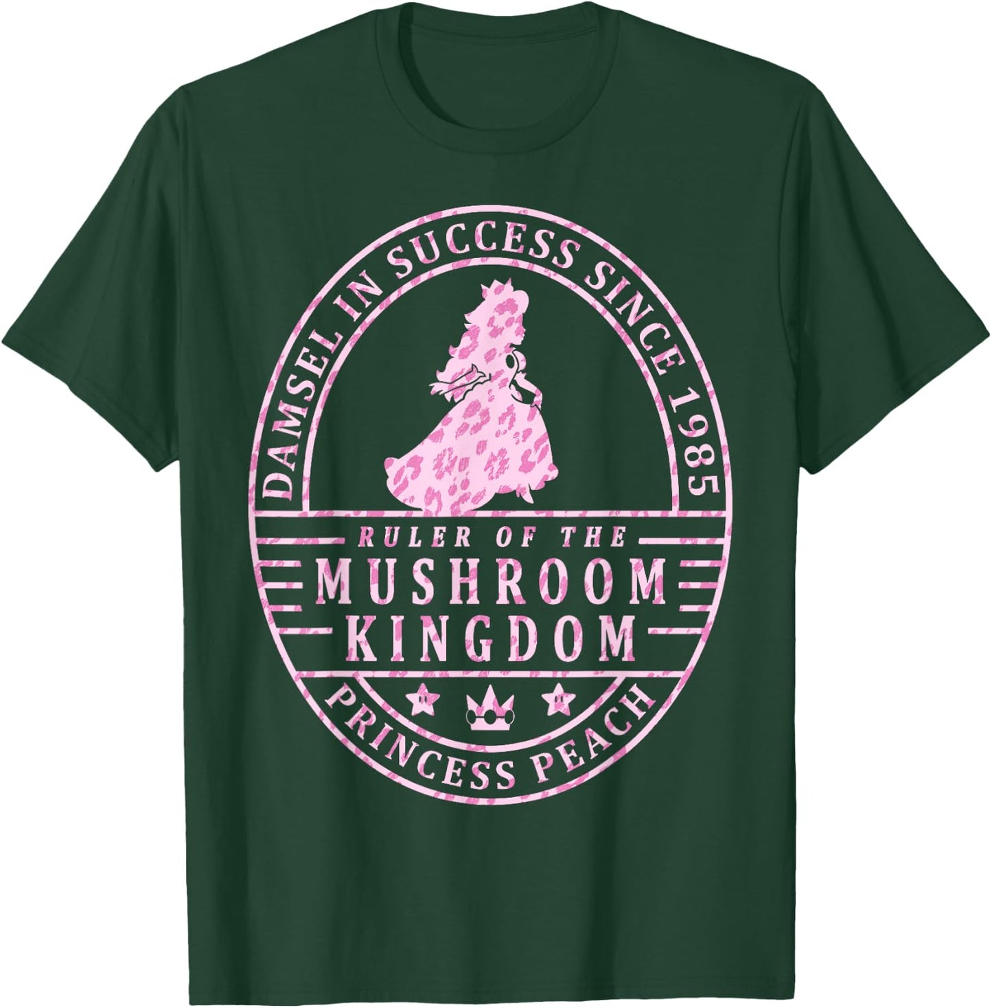Super Mario Princess Peach Ruler Of The Mushroom Kingdom T-Shirt - T-Shirt | Forest