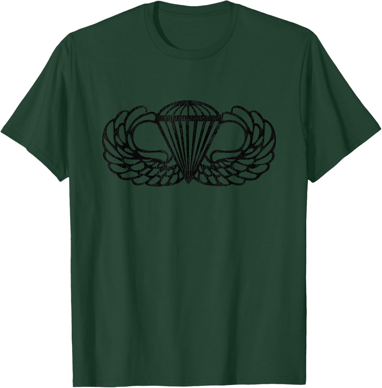 Airborne Jump Wings Badge - Army, Fort Benning, GA T-Shirt - T-Shirt | Forest