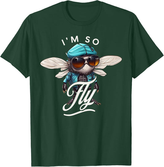 I'm So Fly - Funny Insect T-Shirt - T-Shirt | Forest