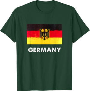 Germany Flag Shirt | German T-Shirt - T-Shirt | Forest
