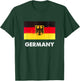 Germany Flag Shirt | German T-Shirt - T-Shirt | Forest
