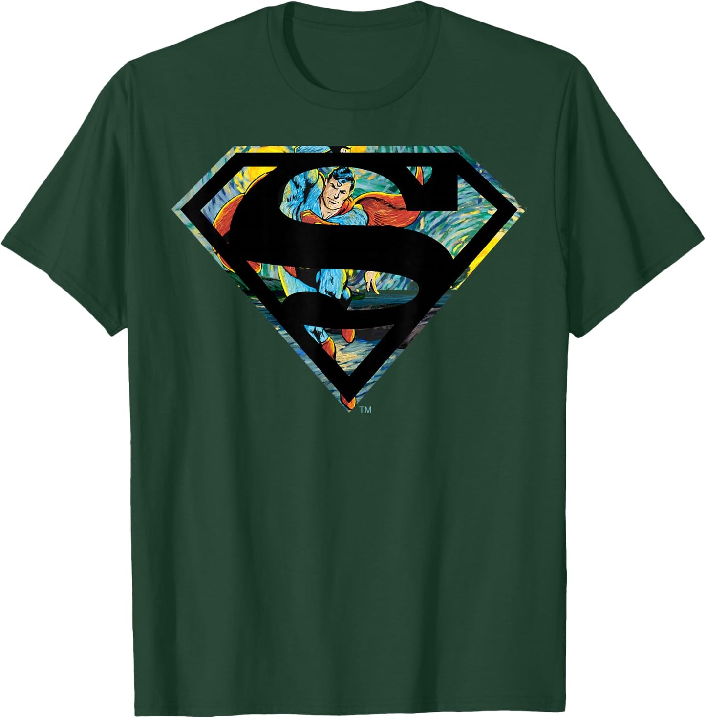 DC Comics Superman Face Logo T-Shirt - T-Shirt | Forest