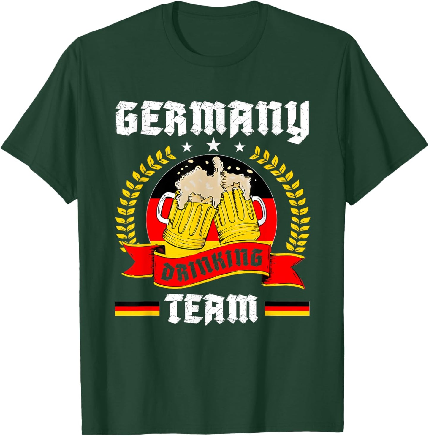 Germany Drinking Team Beer Festivals Oktoberfest T-Shirt - T-Shirt | Forest