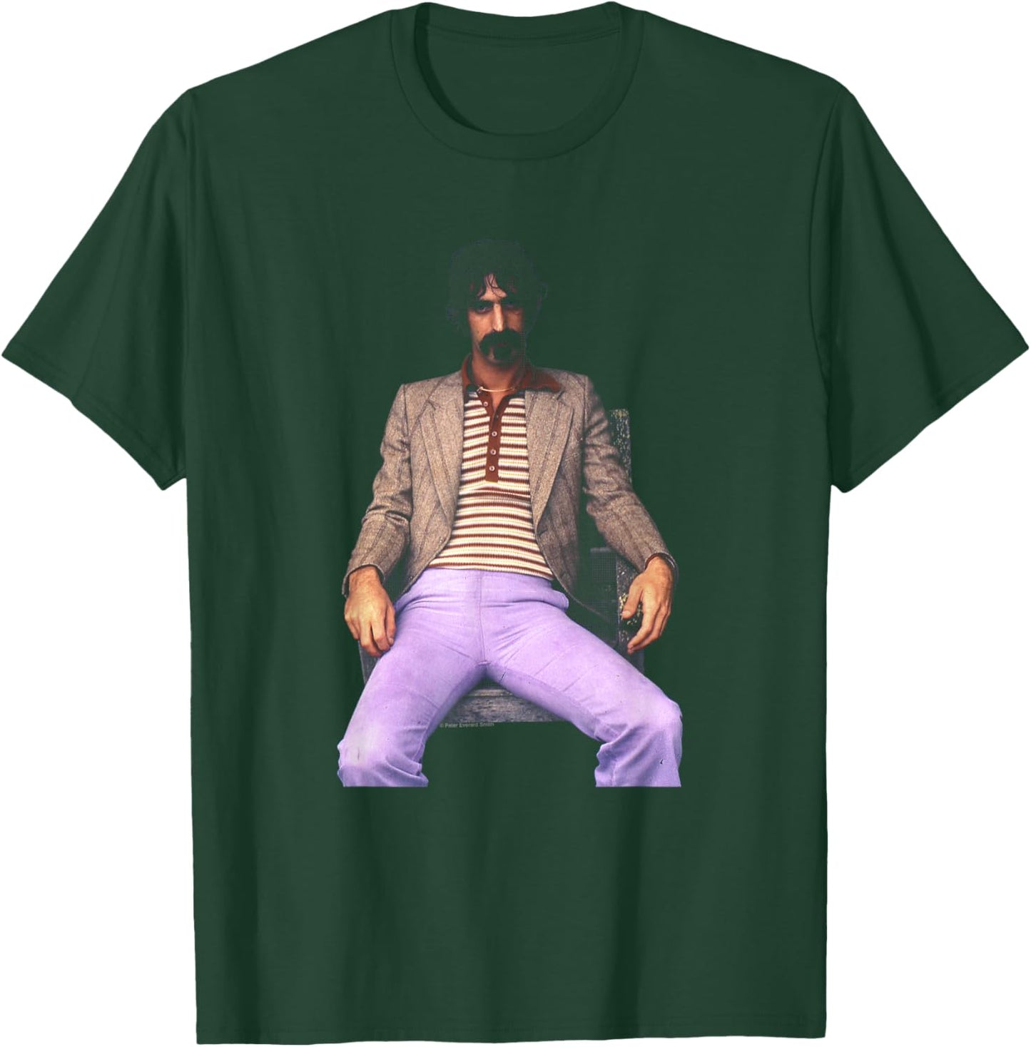 Frank Zappa Portrait By Everard Smith T-Shirt - T-Shirt | Forest