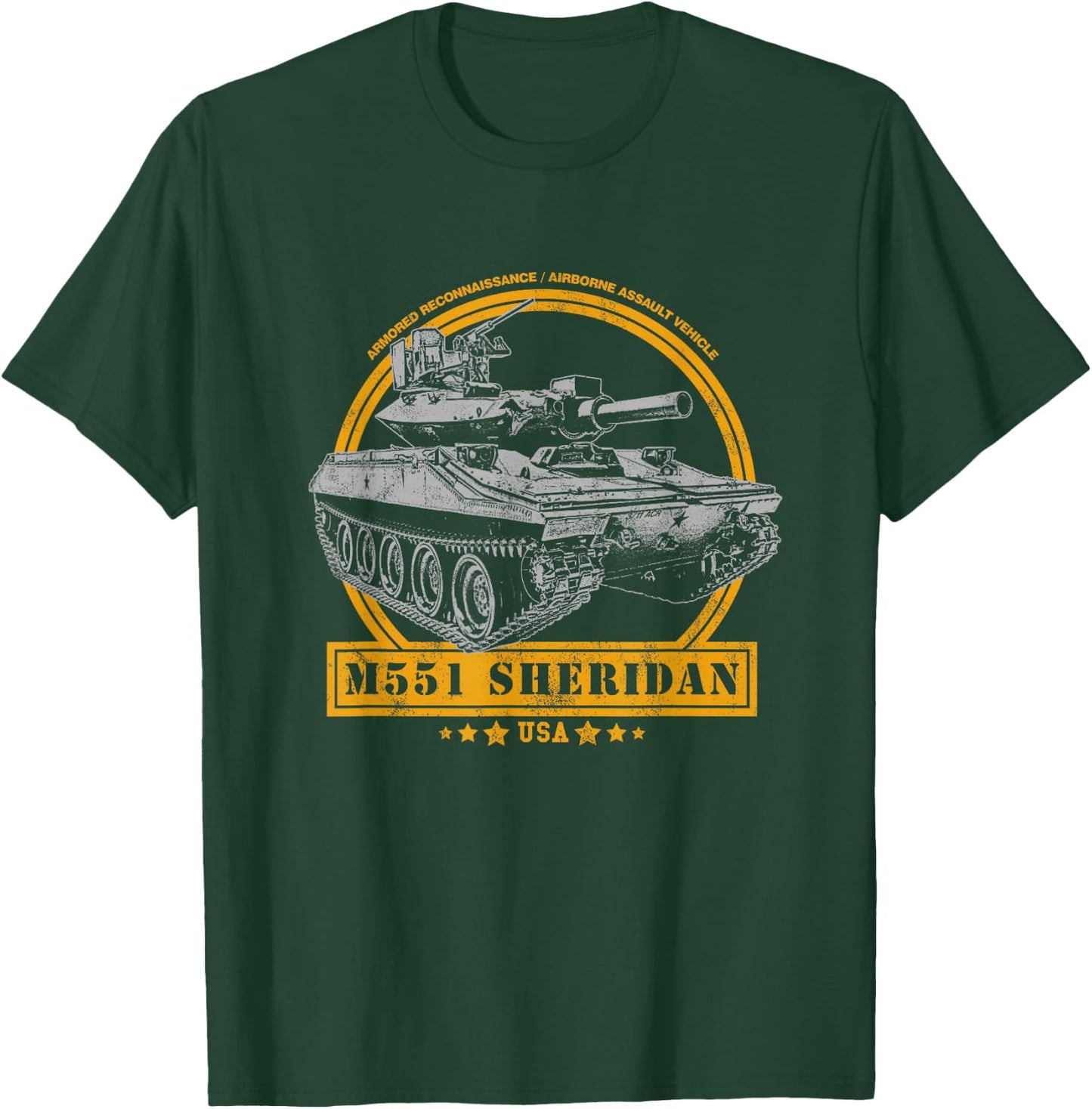 M551 Sheridan T-Shirt - T-Shirt | Forest