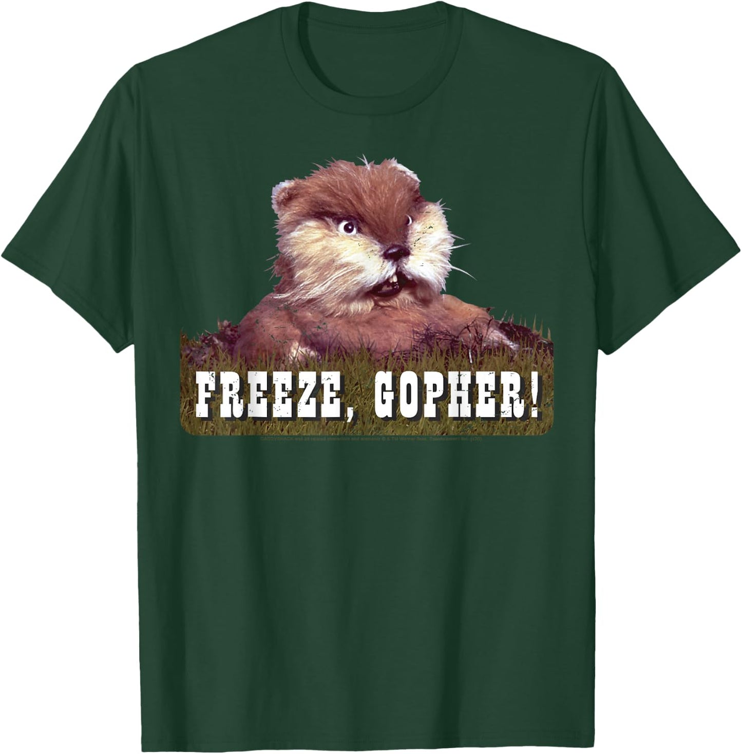 Caddyshack Freeze Gopher T-Shirt - T-Shirt | Forest