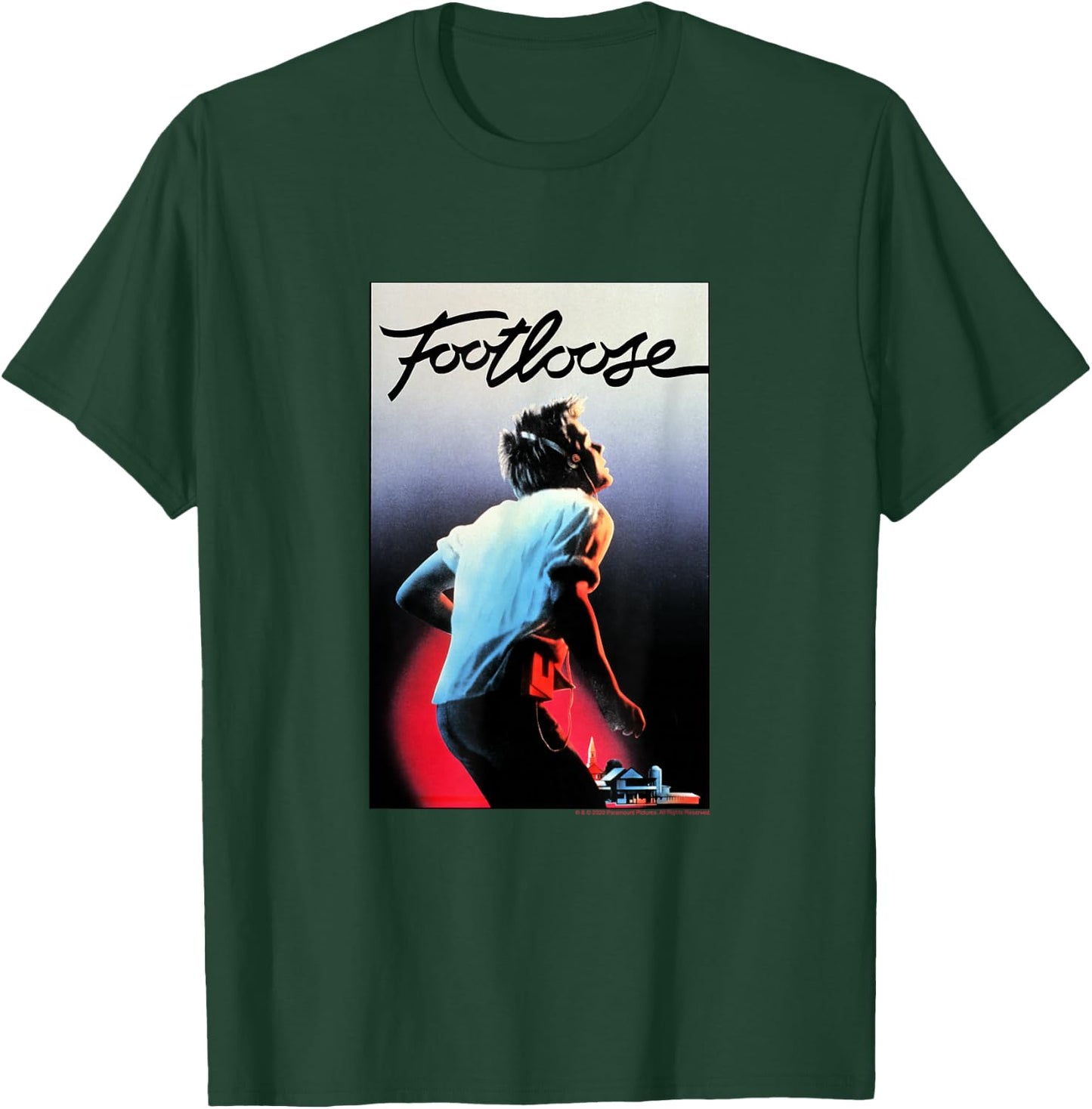 Footloose Poster Art T-Shirt - T-Shirt | Forest
