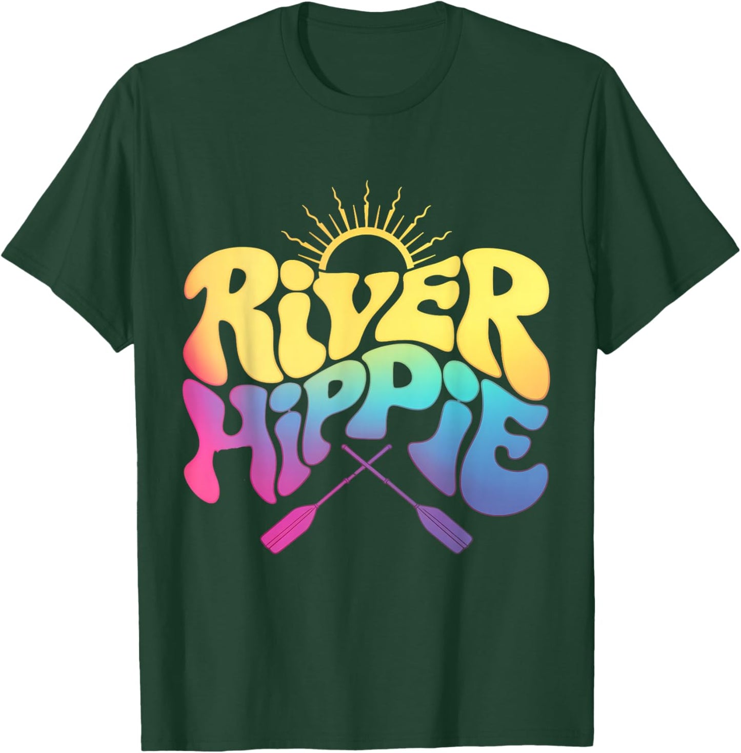 River Hippie T-Shirt - T-Shirt | Forest