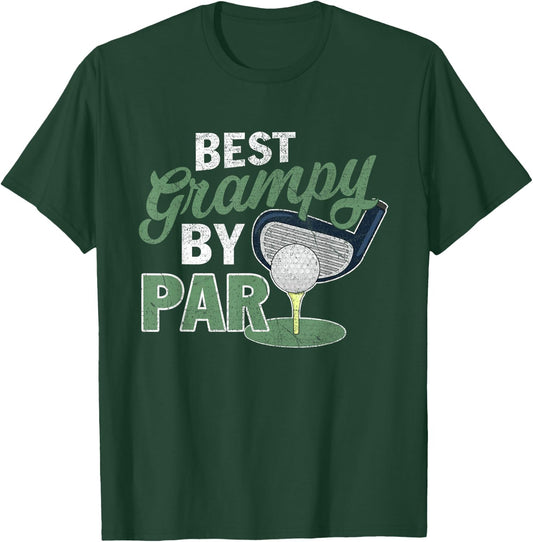 Best Grampy By Par Father's Day Golf Sports T-Shirt - T-Shirt | Forest