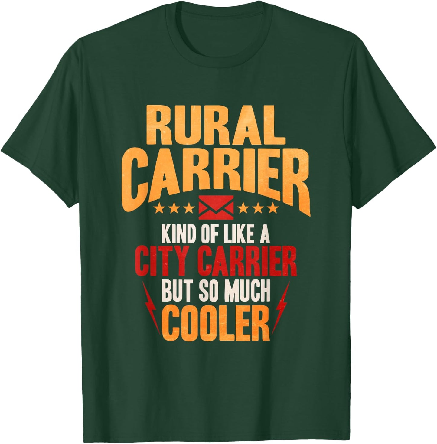 Rural Carrier Shirt Post Office T-Shirt - T-Shirt | Forest