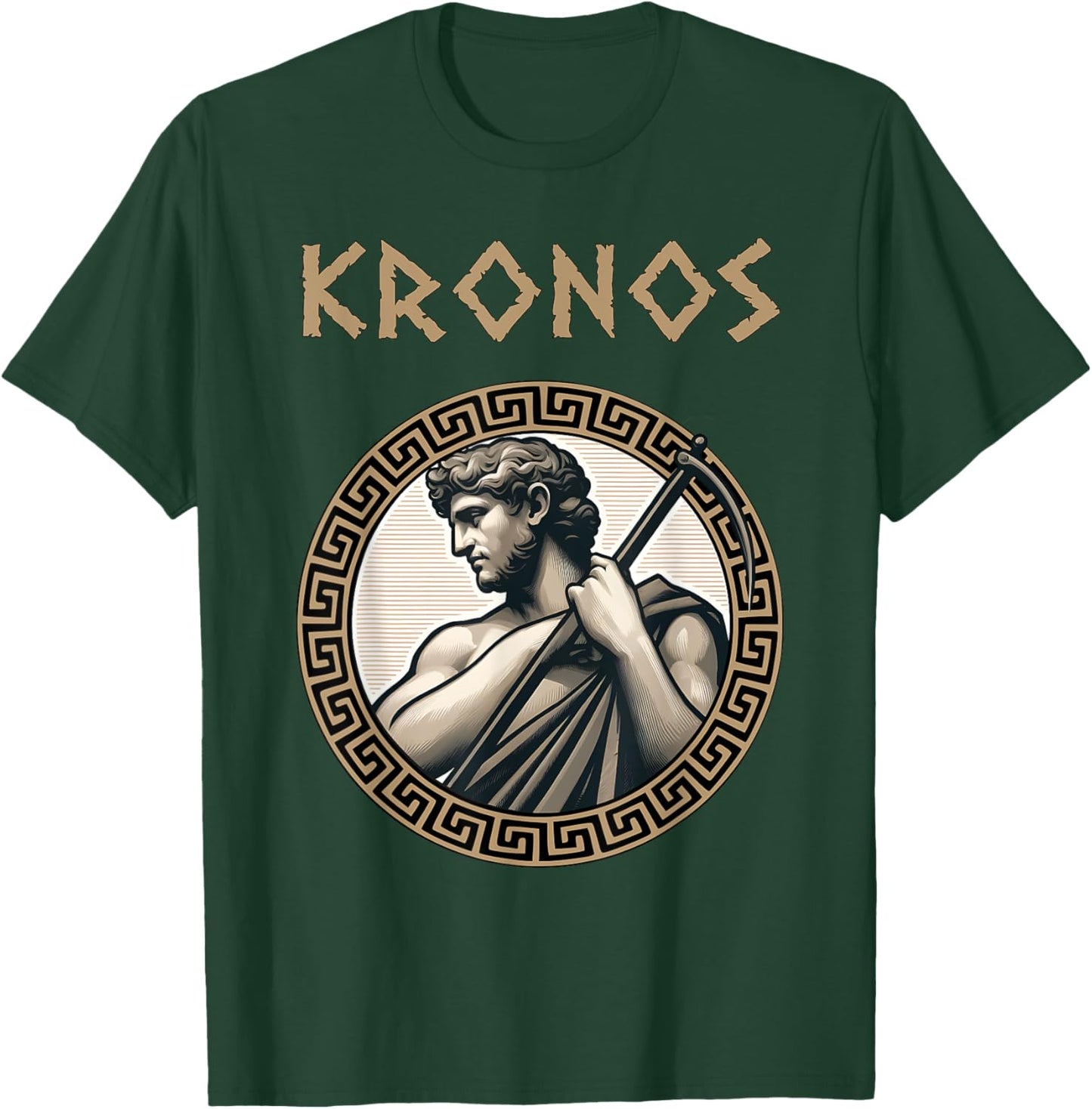 Kronos Ancient Greek Titan Greek Mythology T-Shirt - T-Shirt | Forest