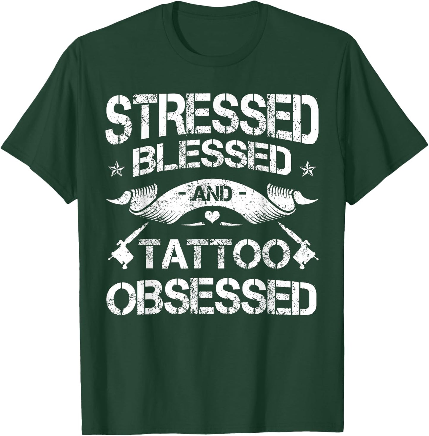 Tattoo Artist Tattooist Tattooing Symbolic Pigment Tattooed T-Shirt - T-Shirt | Forest
