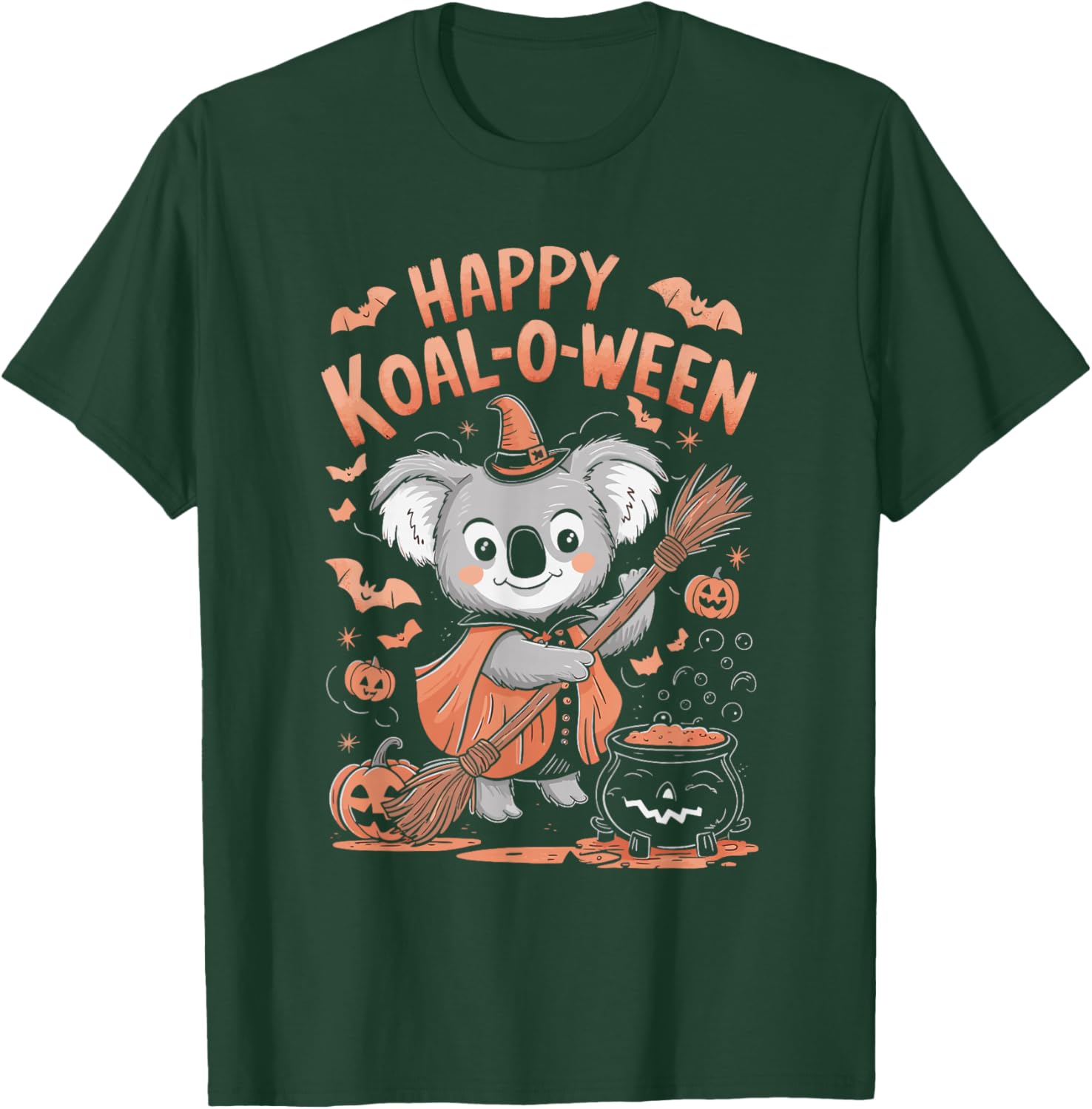 Happy Koal-O-Ween T-Shirt - T-Shirt | Forest