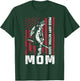 USA Proud Army National Guard Mom T-Shirt - T-Shirt | Forest