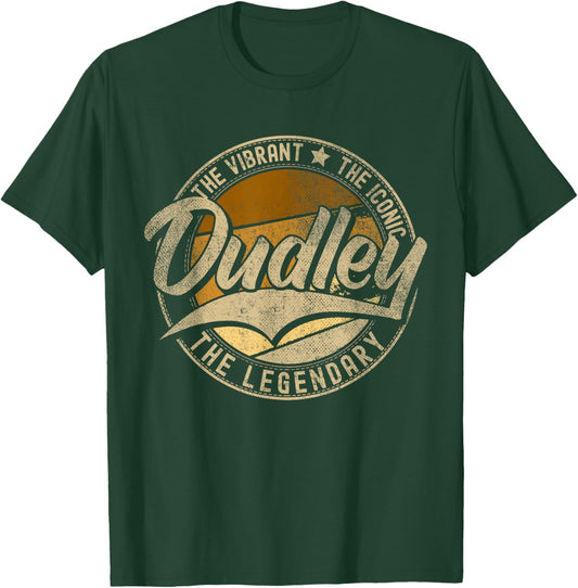 Dudley MA | Massachusetts | Vintage Distressed T-Shirt - T-Shirt | Forest