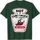 Vintage Spicy Chili Hot Sauce Costume Funny Halloween Gifts T-Shirt - T-Shirt | Forest