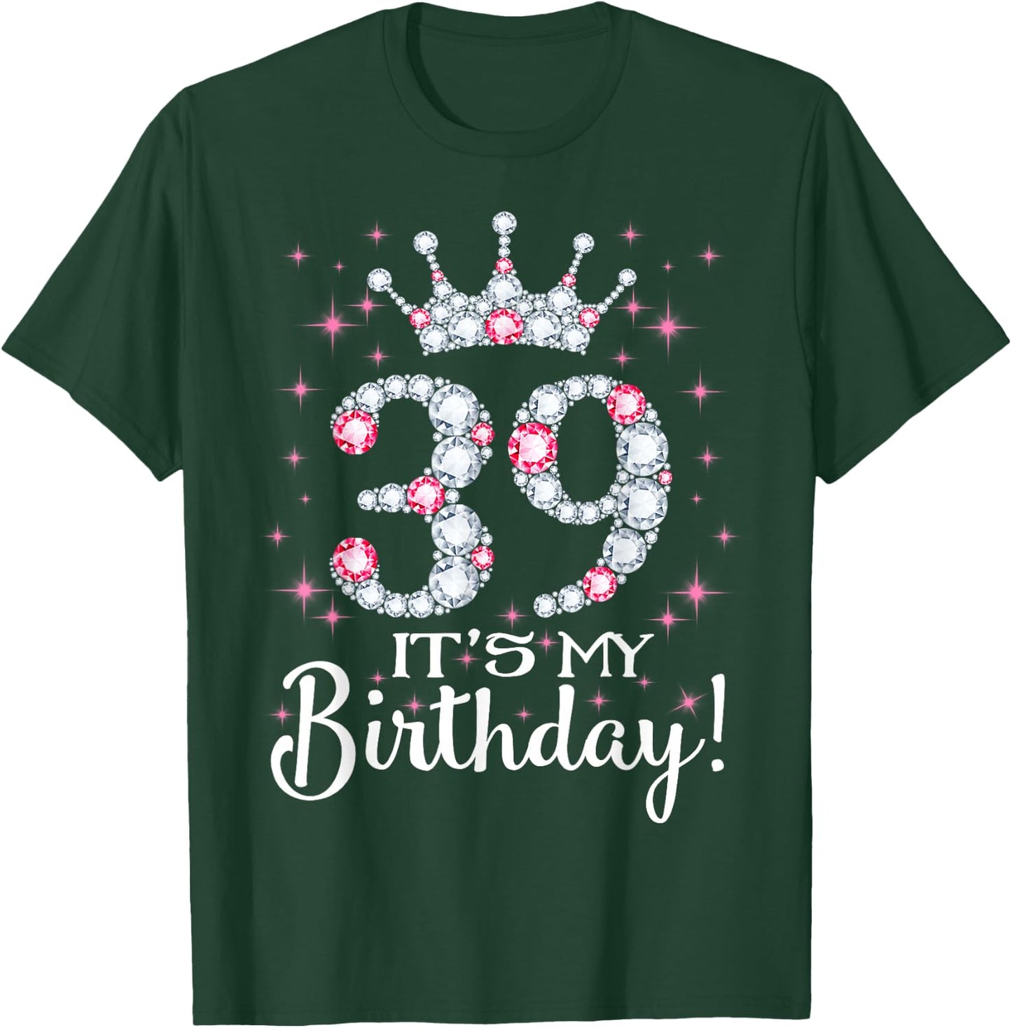 39 It's My Birthday 1982 39Th Birthday Gift T-Shirt - T-Shirt | Forest