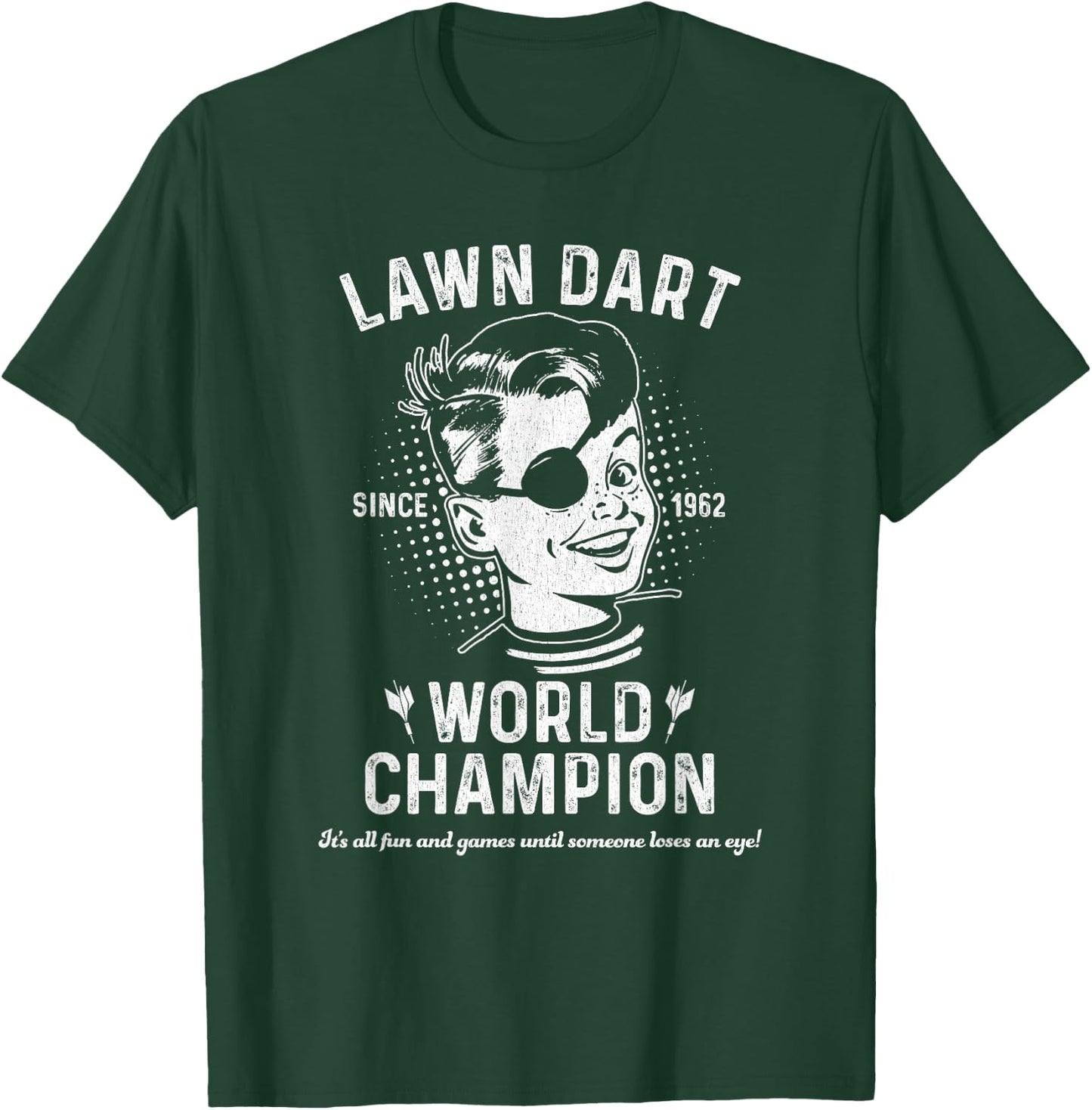 Lawn Dart World Champion T-Shirt - T-Shirt | Forest