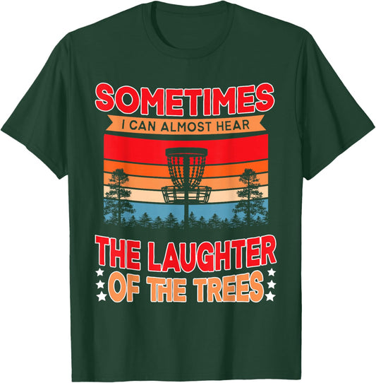 Funny Disc Golf Frisbee Player T-Shirt - T-Shirt | Forest