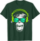 Monkey DJ with headphones and sunglasses Gift T-Shirt - T-Shirt | Forest
