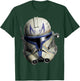 Star Wars: The Clone Wars Clone Captain Rex Big Face T-Shirt - T-Shirt | Forest