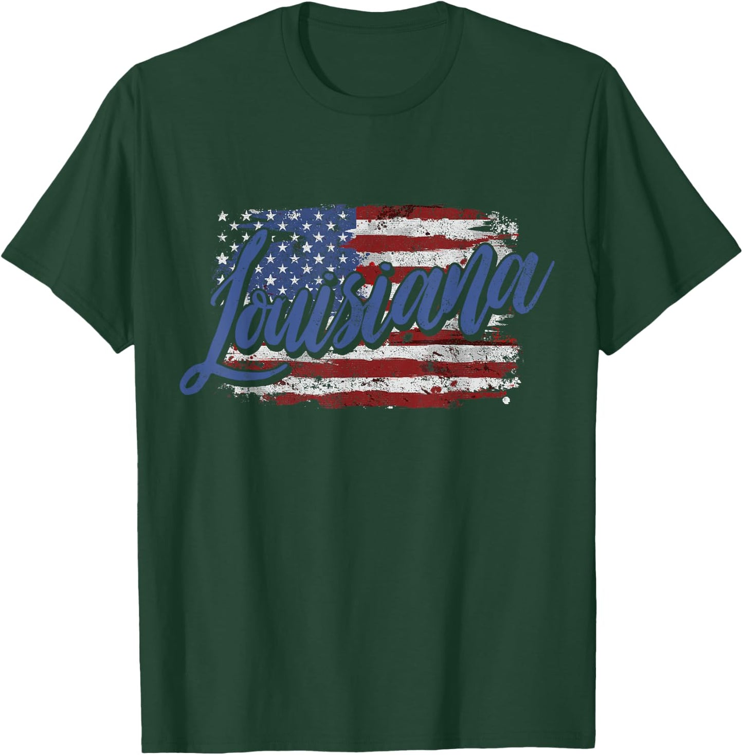 Louisiana Vintage T-Shirt - T-Shirt | Forest