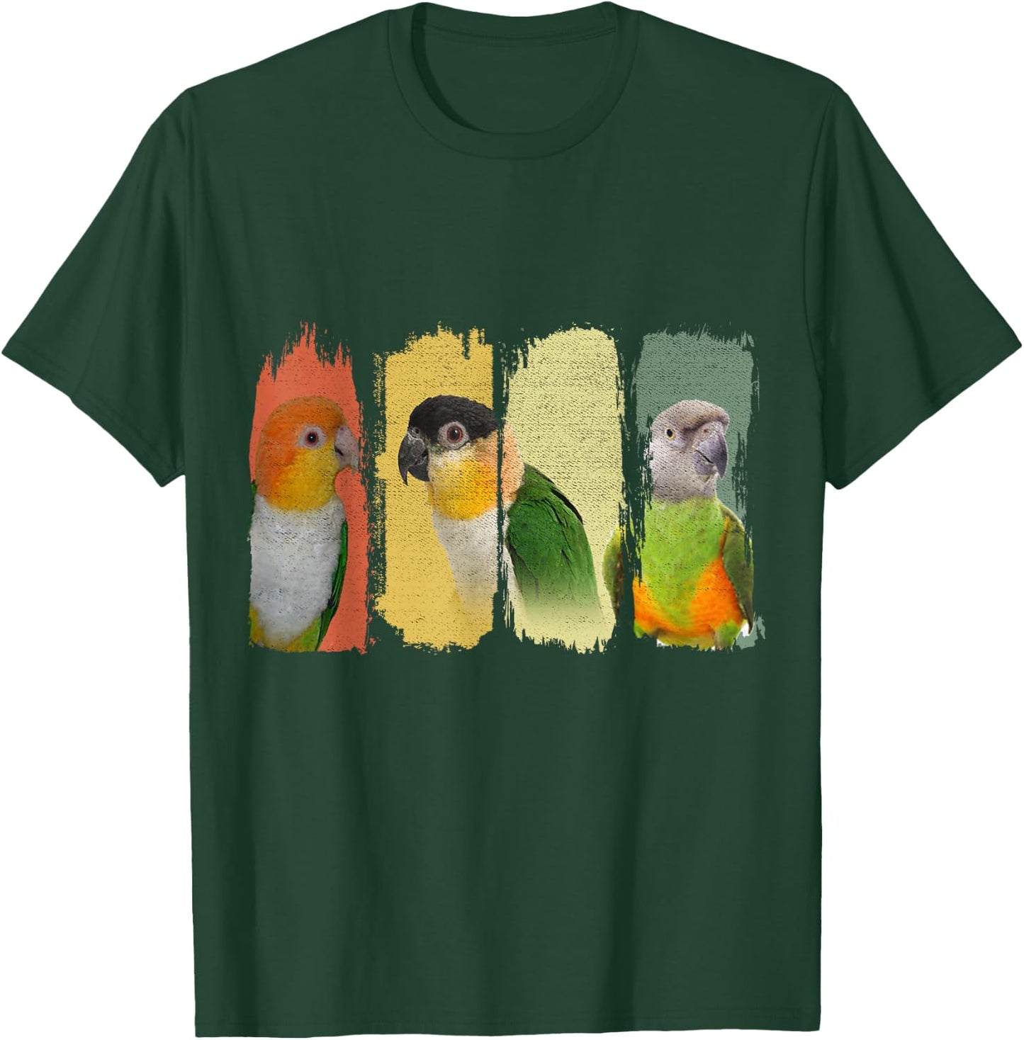 Caique Parrot T-Shirt - T-Shirt | Forest