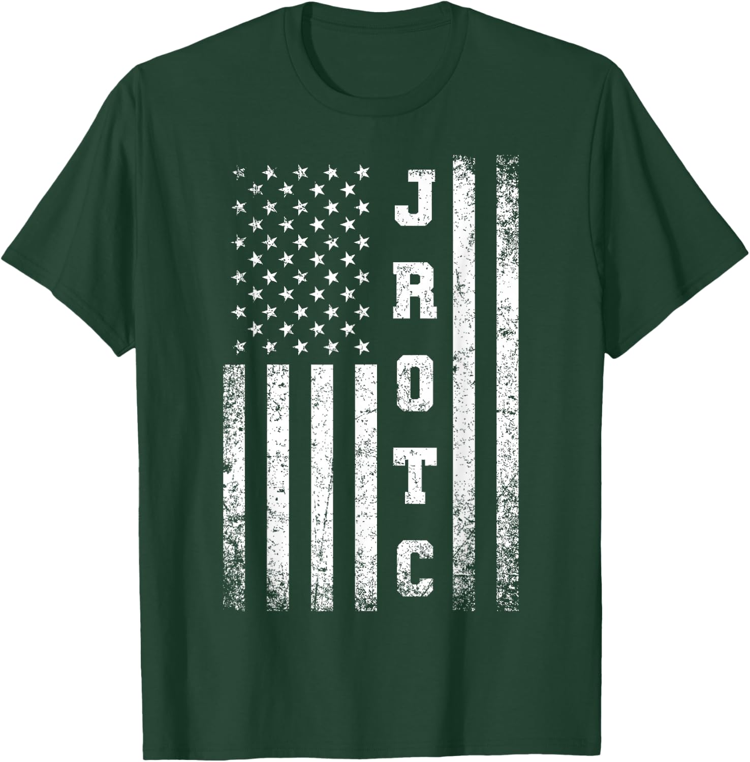 JROTC United States Junior ROTC American Flag Cool T-Shirt - T-Shirt | Forest