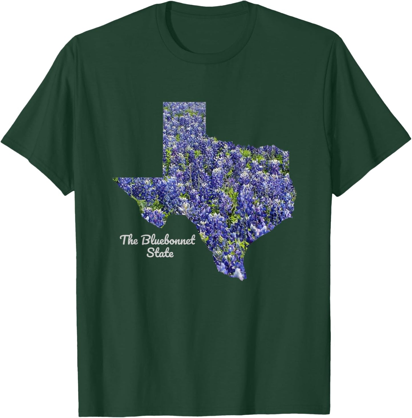 Great State of Texas Bluebonnet T-Shirt - T-Shirt | Forest