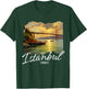 Istanbul Turkey Painting Souvenir T-Shirt - T-Shirt | Forest