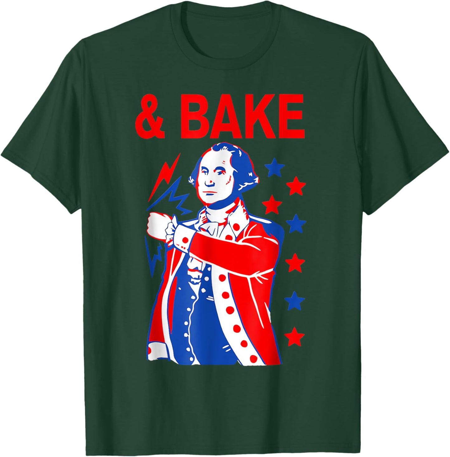 Shake and Bake Matching 4th Of July, Bake Women Kids Men T-Shirt - T-Shirt | Forest