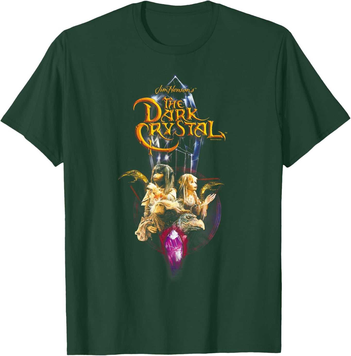 The Dark Crystal Crystal Quest T-Shirt - T-Shirt | Forest