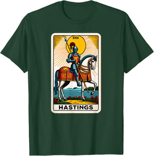Battle Of Hastings Tarot Card 1066 T-Shirt - T-Shirt | Forest