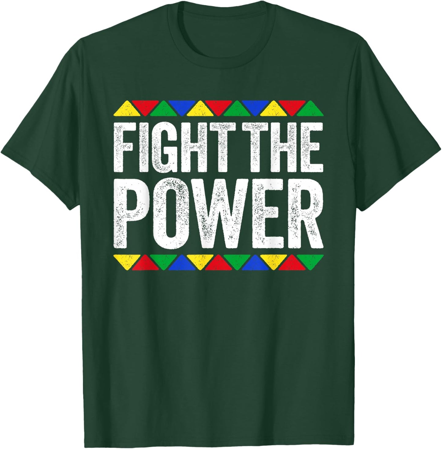 Fight The Power Shirt Black History Month T-Shirt - T-Shirt | Forest