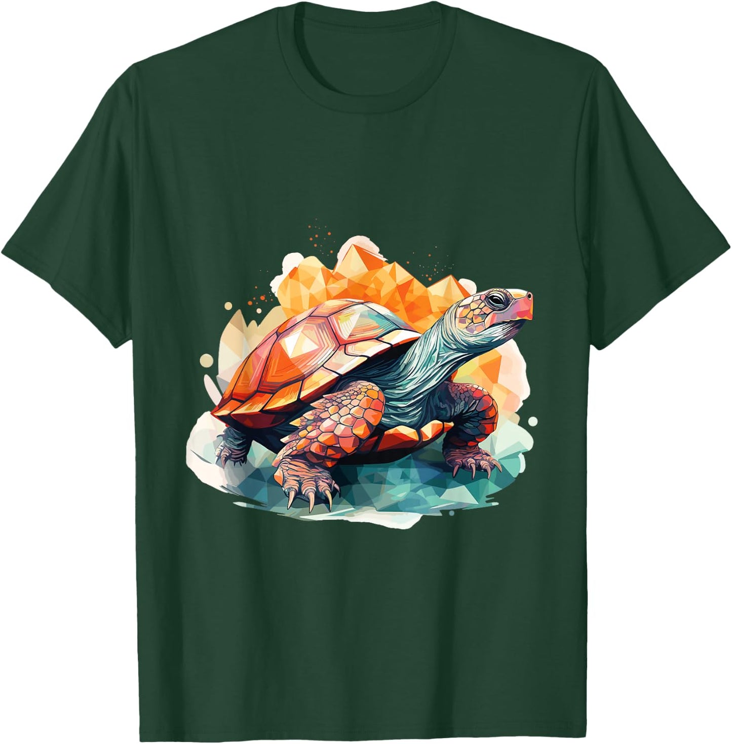 Sea Turtle in the Ocean, Turtles Lover T-Shirt - T-Shirt | Forest
