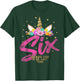 Unicorn Birthday Girl 6 Years Old Gift 6th B-day T-Shirt - T-Shirt | Forest