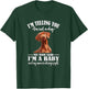 Funny Girls Mom Says I'm A Baby Vizsla Dog Lover T-Shirt - T-Shirt | Forest