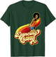 70s Dancing Afro Funk Queen T-Shirt - T-Shirt | Forest