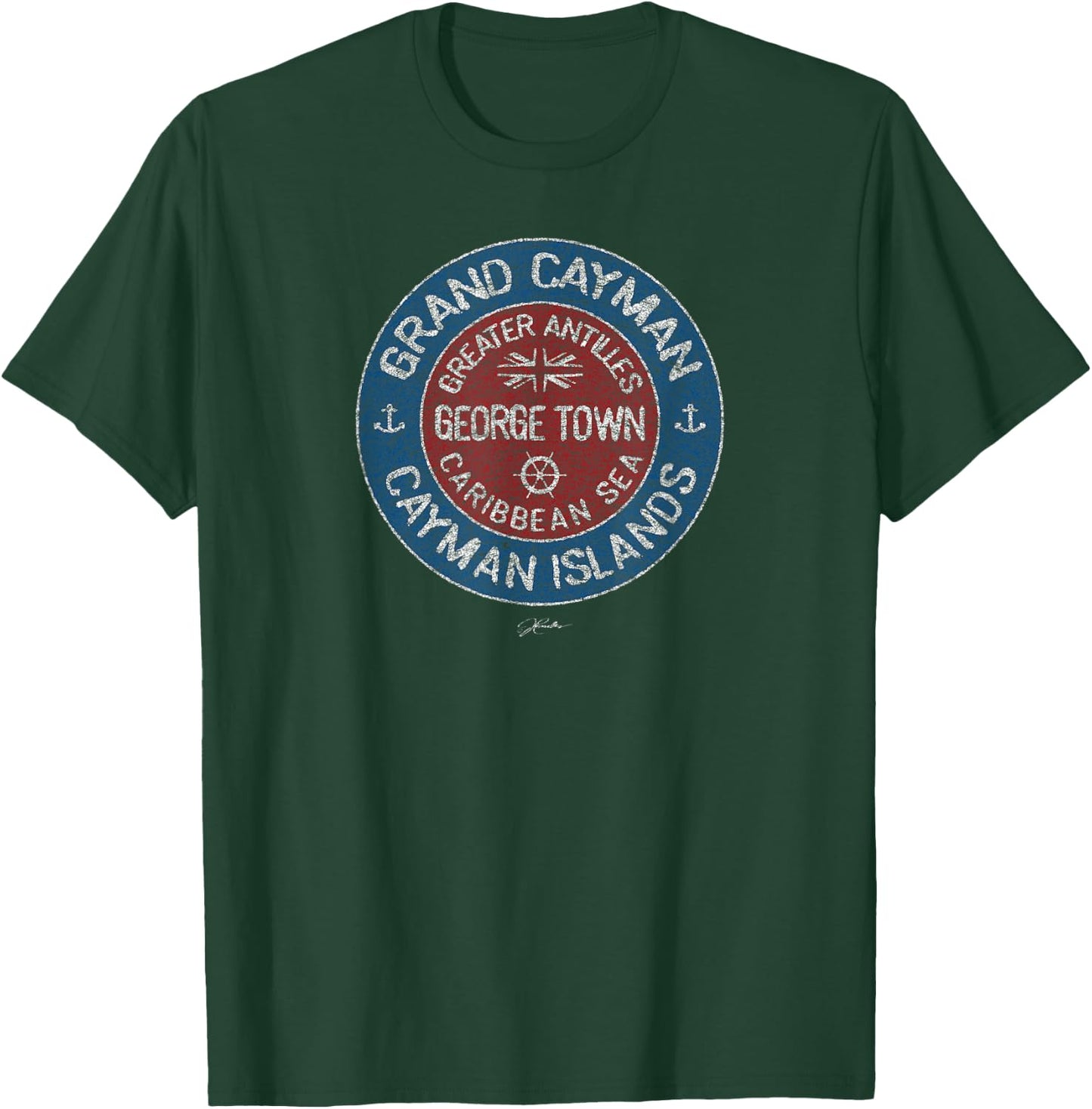 JCombs: George Town, Grand Cayman, Cayman Islands T-Shirt - T-Shirt | Forest
