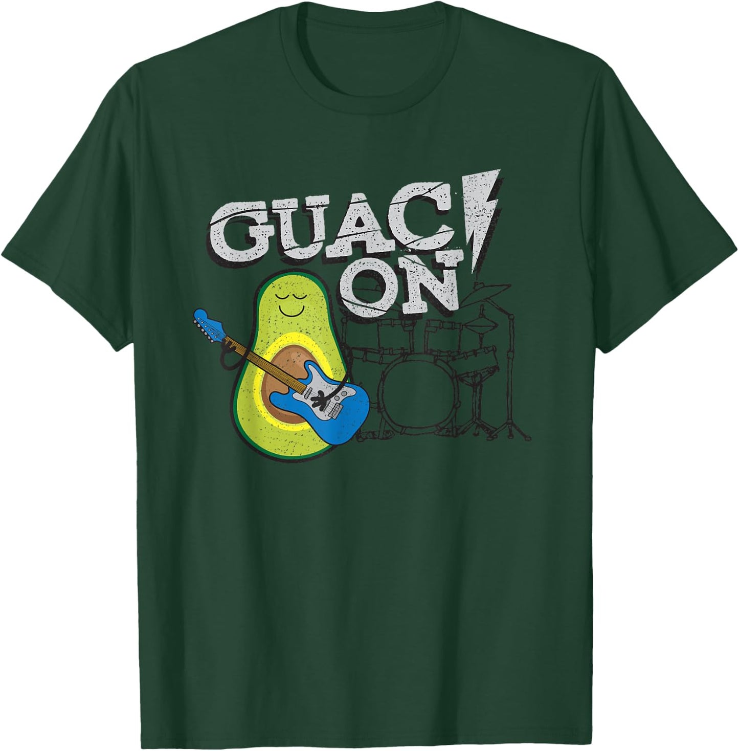 Funny Guac On! Guacamole T for music and T-Shirt - T-Shirt | Forest