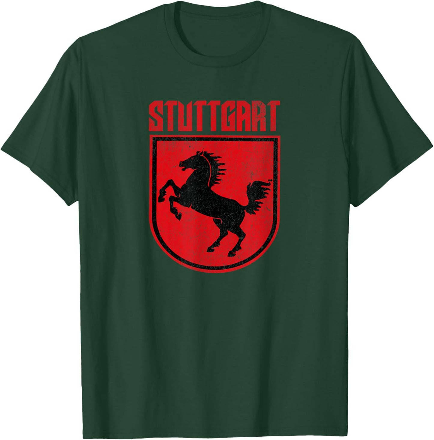 Stuttgart Germany T-Shirt - T-Shirt | Forest