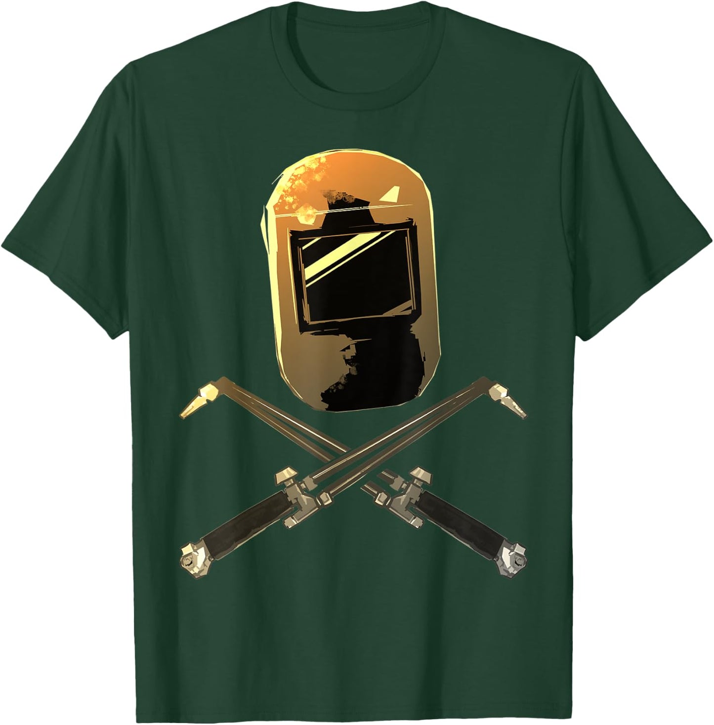 Welder Funny Welding Welder Gift T-Shirt - T-Shirt | Forest