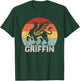Vintage Griffin Cute Gifts, Retro Animal Legendary Griffin T-Shirt - T-Shirt | Forest